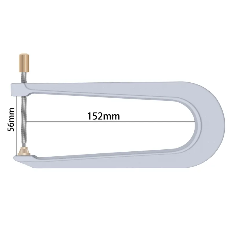 Violin Bass Bar Clamp Aluminum Fiddle Bass-Bar Clamps Board Fix Viola Cello Sound Beam Bridge Clip Luthiers Repair Tools - Image 7
