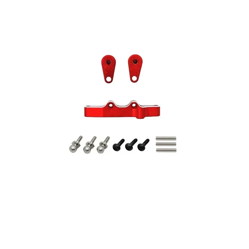 ترقية معدنية للتحكم عن بعد مكون توجيه السيارة مناسب لـ WLtoys 244016 LOSI Micro-B 1/24