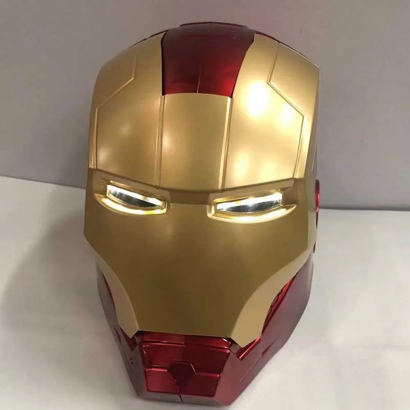 

Iron Man Helmet Cosplay Toys ML Legends Ironman Mask Action Figure 1:1 Helmets Model with Light Ornaments Gift for Children