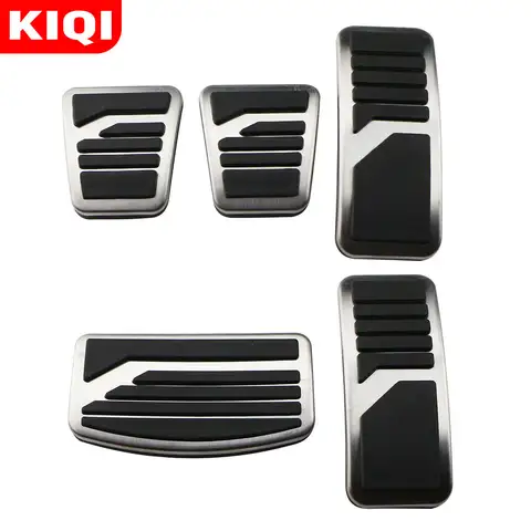 KIQI Car Pedals Pad Fit for Zotye T600 RS9 T300 T500 Accessories Brake Gas Pedal Protection Cover
