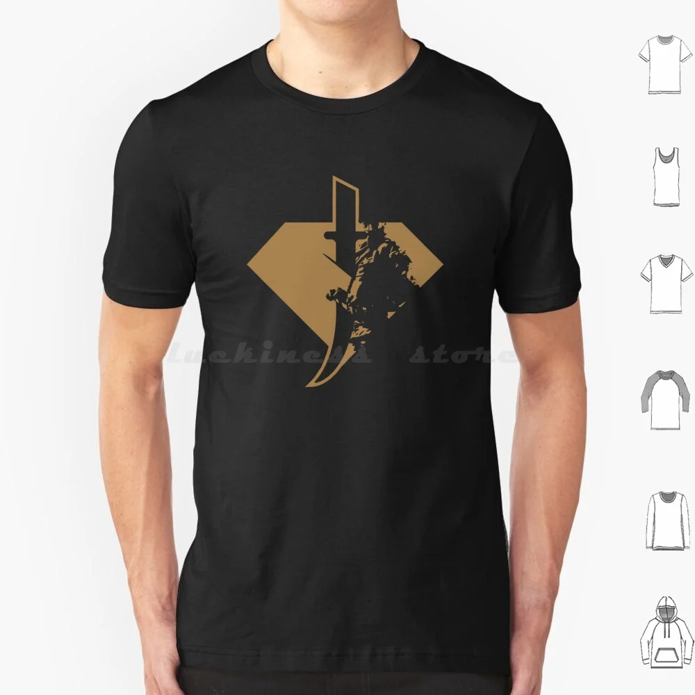 Kaid T Shirt Cotton Men Women DIY Print Kaid Ranbow Six 6 Siege Video Game Black Beard Nerd Geek Box Operation Wind Bastion