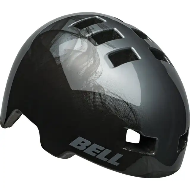 Focus Bell Casco de Bicicleta Negro/gris, Juvenil 8+ (54-59cm)