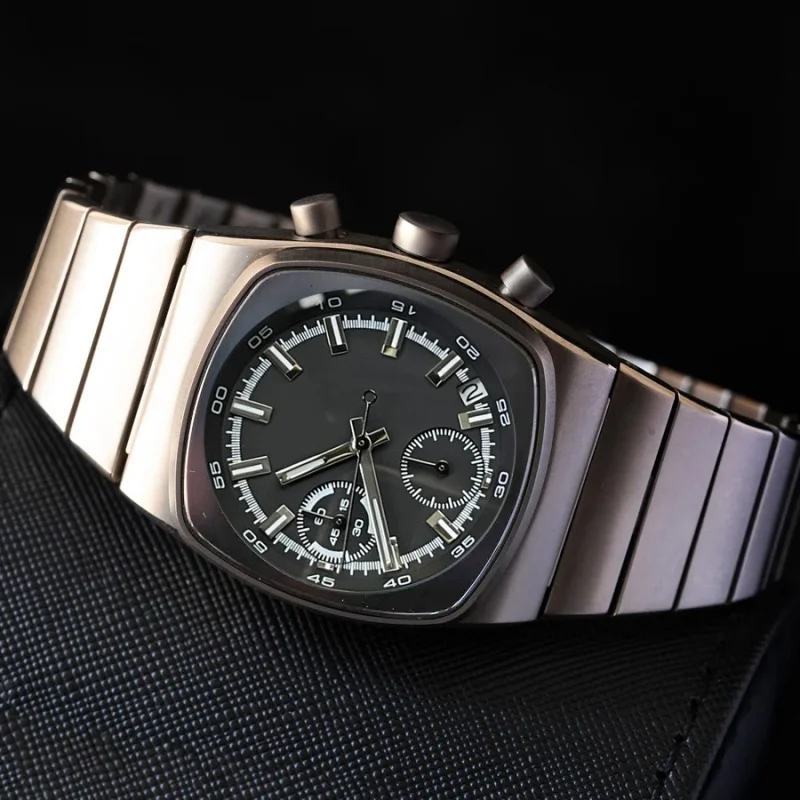 CILOA สแควร์กีฬานาฬิกาผู้ชายคุณภาพสูงของขวัญหรูหราแนวโน้มแฟชั่น 2025 ใหม่สแตนเลสนาฬิกาควอทซ์กันน้ํา