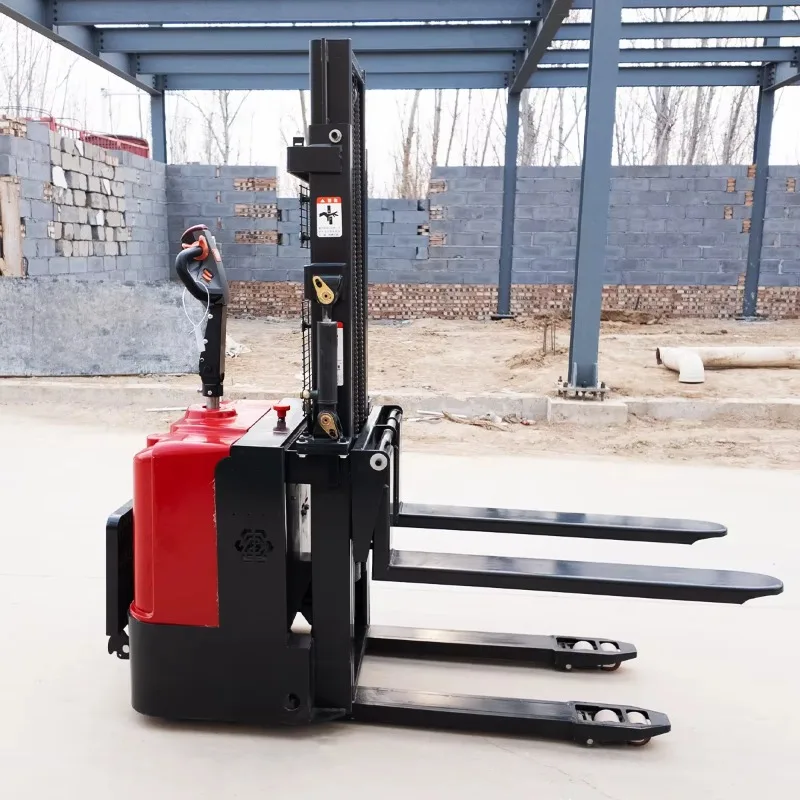 Customized Smart Low Profile 1.8t 2t 1500kg 1000kgElectric Pallet Stacker Suitable For Low Ceiling Warehouse Electric Stacker