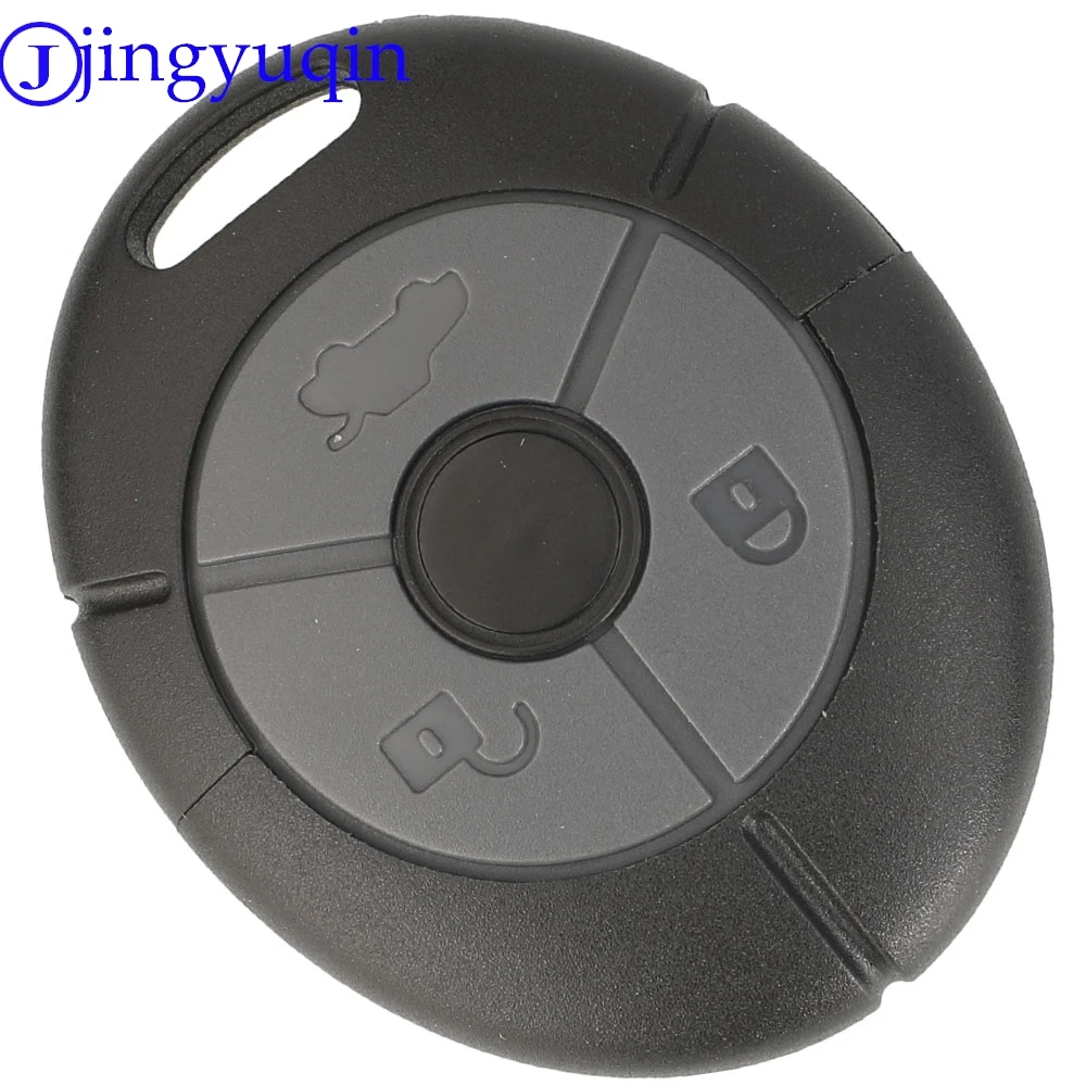 Jingyuqin 3 Button Remote Car Key Case Shell For Rover MG TF ZR ZS 25 45 Rio Auto Keyless Fob Cover Replacement Housing