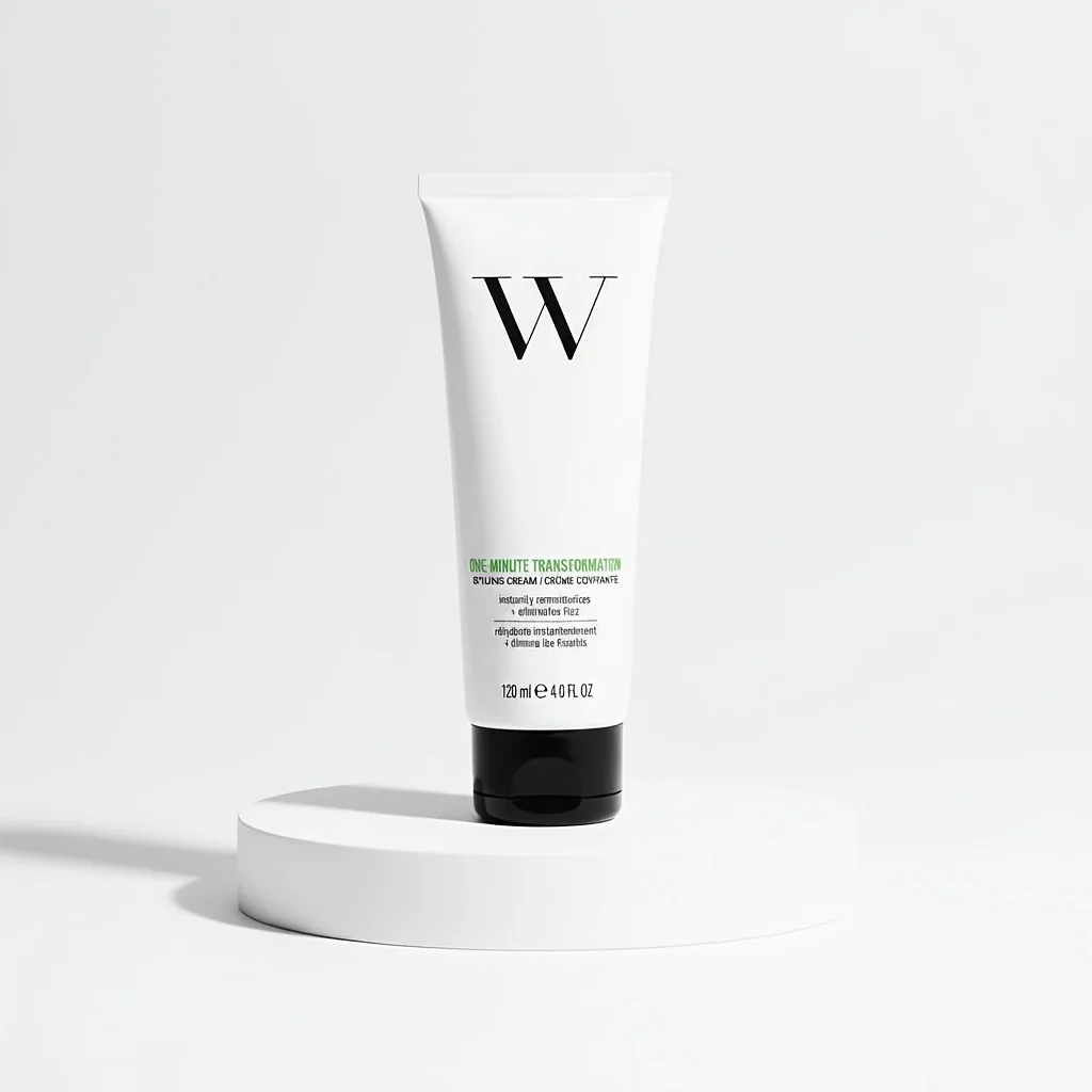 

Instant Hair Taming Styling Cream Light Texture No Heavy Residue Refine Uneven Hair Surface Casual Daily Hair Arrangement