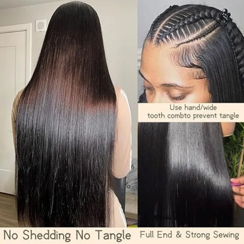 13x6 Прямые парики из человеческих волос 40 дюймов HD Парик шнурка Натуральные фронтальные парики шнурка 220 плотность Бразильские парики из человеческих волос для женщин