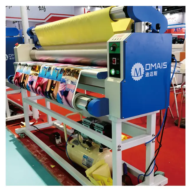 

Hot Sale 160cm Wide Format Pneumatic Motor Automatic Laminator Roll To Roll Cold Laminating Machine For Advertising