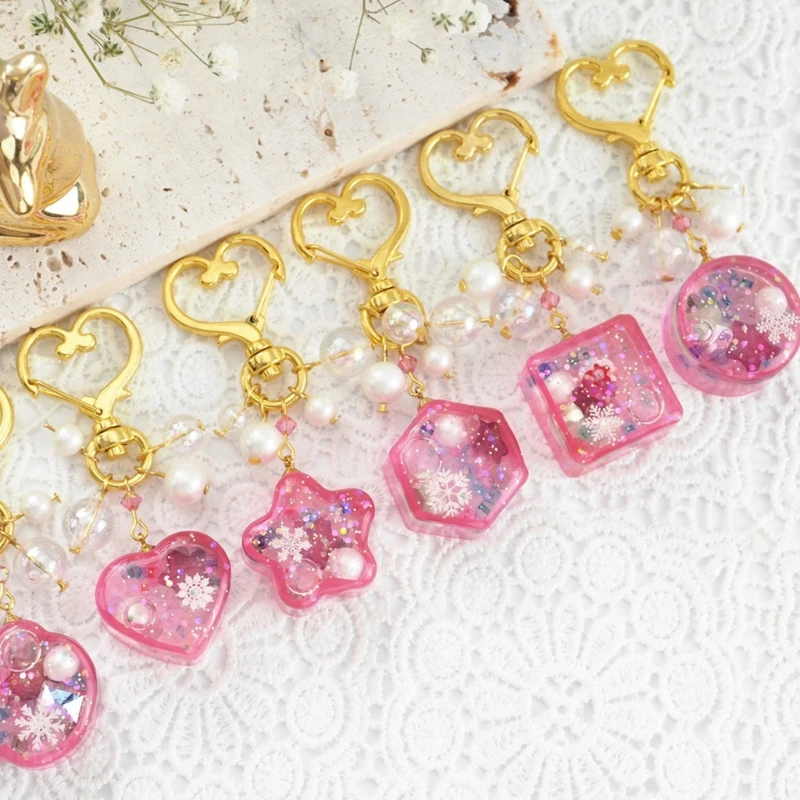 Silicone Shaker Mold Epoxy Mold Resin Casting Shaker Mold with Seal Films DIY Jewelry Pendant Making Mould