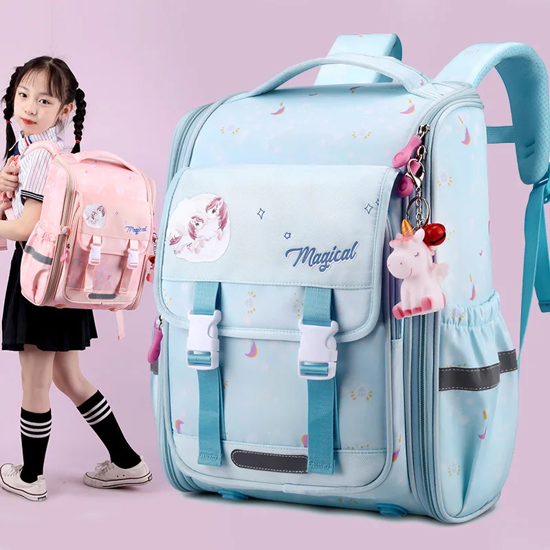 Children's Backpack For Girl School Primary Bags Children Backpacks Large Capacity Bag Waterproof Multiple Pockets Schoolbags