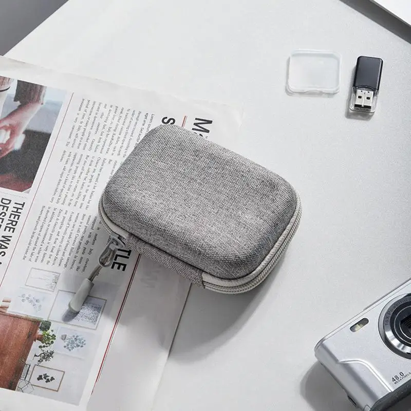 Digital Camera Bag Small Digital Camera Carrying Case Oxford Cloth Compact Carrying Pouch Shockproof Organizer Box For Travel