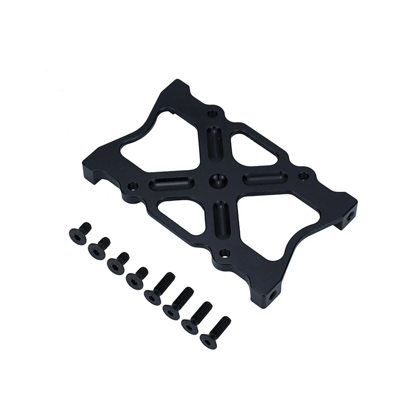 Metal Battery Mounting Fixing Bracket Chassis Support Beam For 1/10 Axial SCX10 RC Crawler Car Accessories Titanium