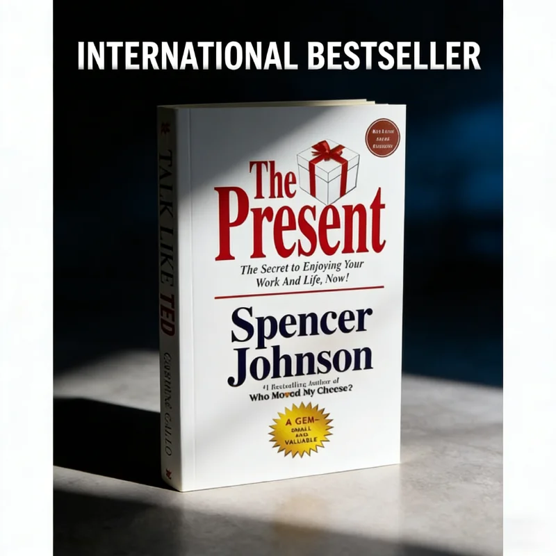 The Present: The Gift for Changing Times by Spencer Johnson Inspirational Success Psychology Popular Reading Books Livros Libros
