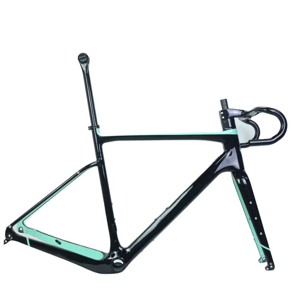 

Winowsports New Design GF20 with logo Internal Cable Cycling Fork Gravel Disc Open Mould Gravel Frame