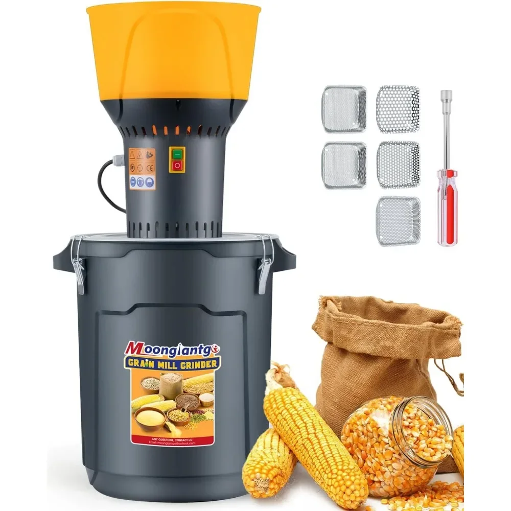 

BestsellerBestsellergrain mill grinder electric corn grinder 1300w feed mill dry cereals grinder detachable 13.2 gal bucket & ho