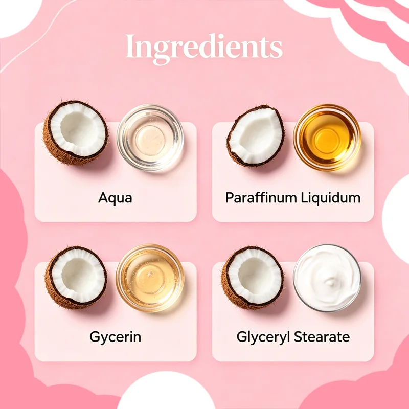 YUITIKUE 65g Kokosnussöl Haarentfernungscreme - Mit Vitamin E Angereichert, Sanft & Feuchtigkeitsspendend für Frauen – Detail 5