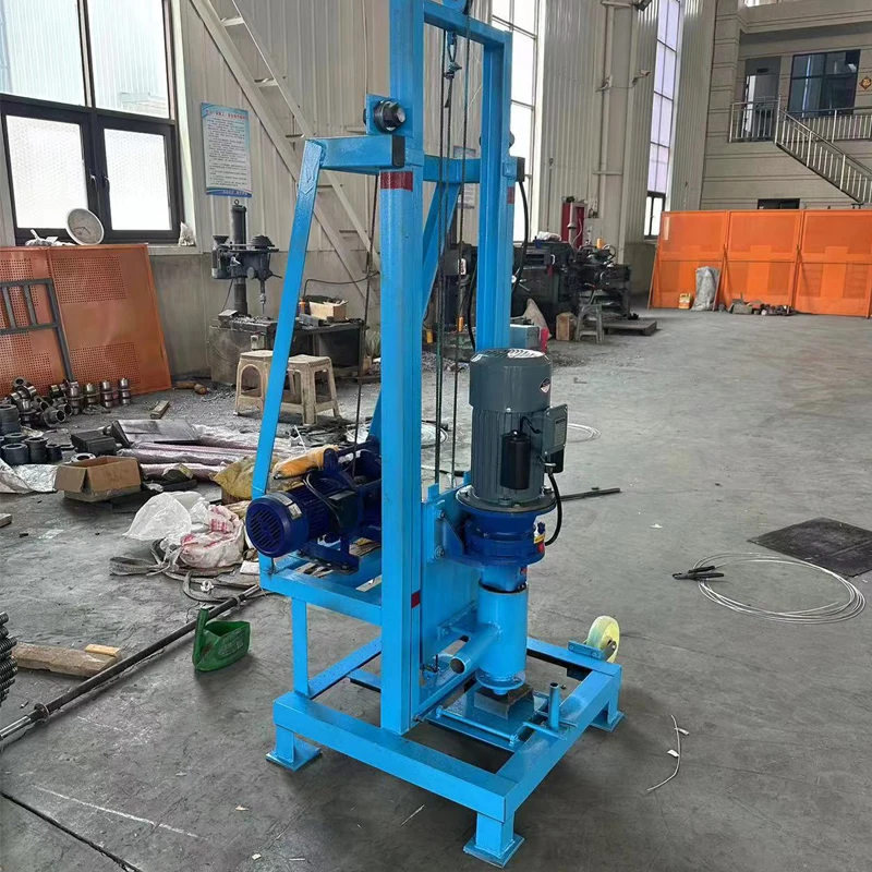 

Pearldrill 220V Electric Water Intake Telescopic Drilling Rig Household Well Drilling Portable Drilling Rig