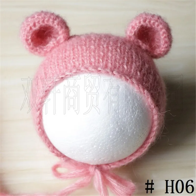 Newborn Photography Accessories  Mohair Soft Hat Studio Clothing  Background