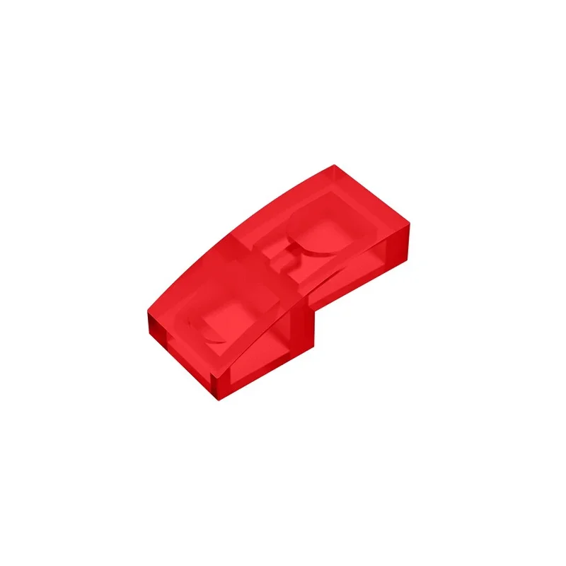 Gobricks GDS-656 Slope, gebogen 2 x 1, kompatibel mit Lego 11477 DIY-Lernbausteinen für Kinder, technisch