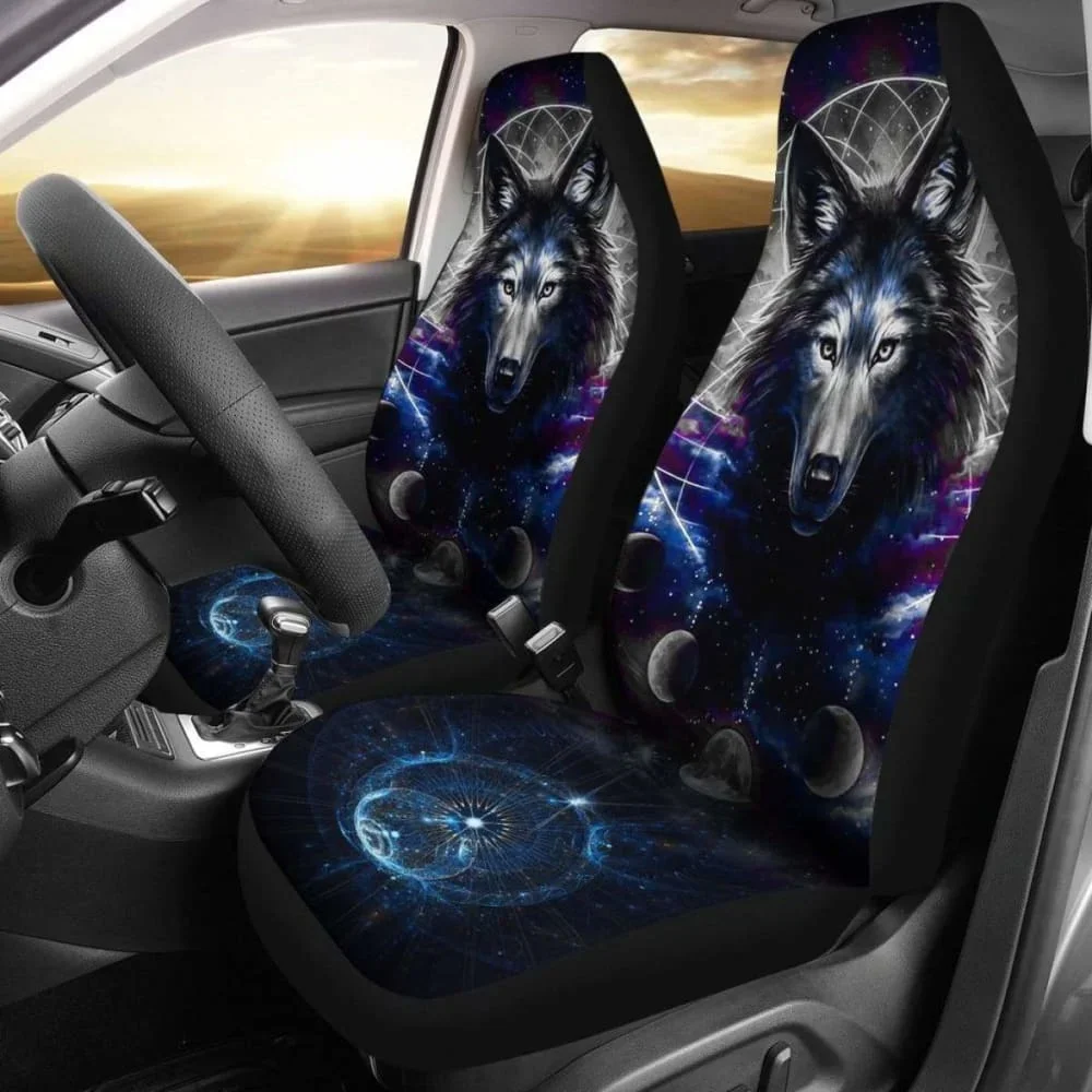 Blue Wolf Car Seat Covers Amazing 200904,Pack of  Front Seat  Cover