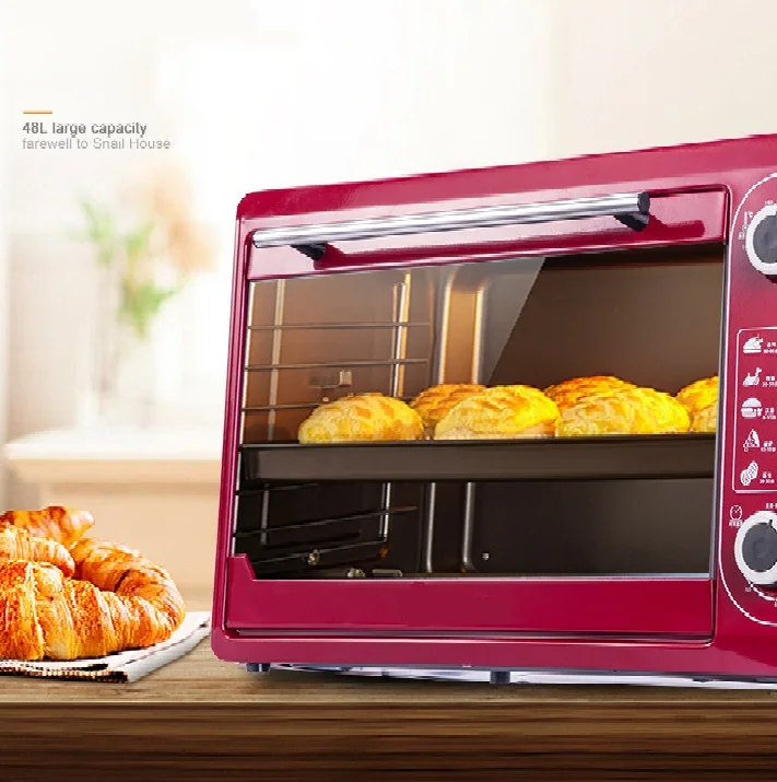 40L 50L Built-in Ovens Pizza Microwave Baking Convection air Fryer Electric Gas Cooker with Bakery Bread Home Commercial Dorm