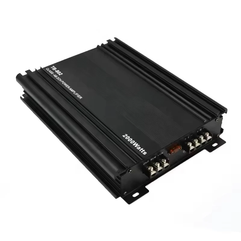 Car modification DIY car enthusiast feverFactory Supply 2 Channel Sound Digital Car Audio Unit Professional Class AB Cheap