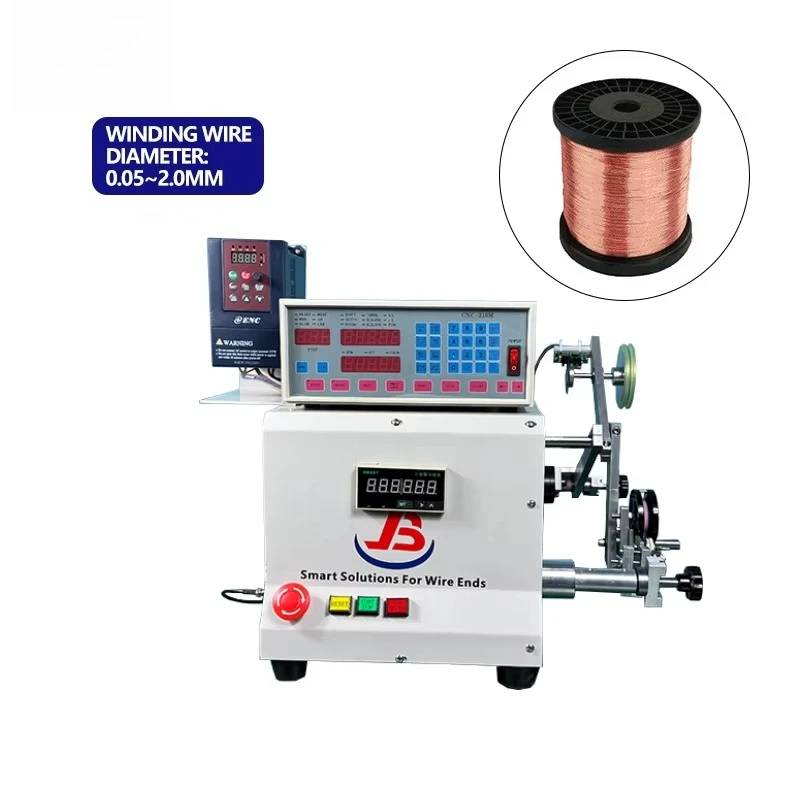 High Frequency Inductance Coil Transformer Winding Machine Single Shaft CNC PLC Motor 0.05-2mm Wire Diameter