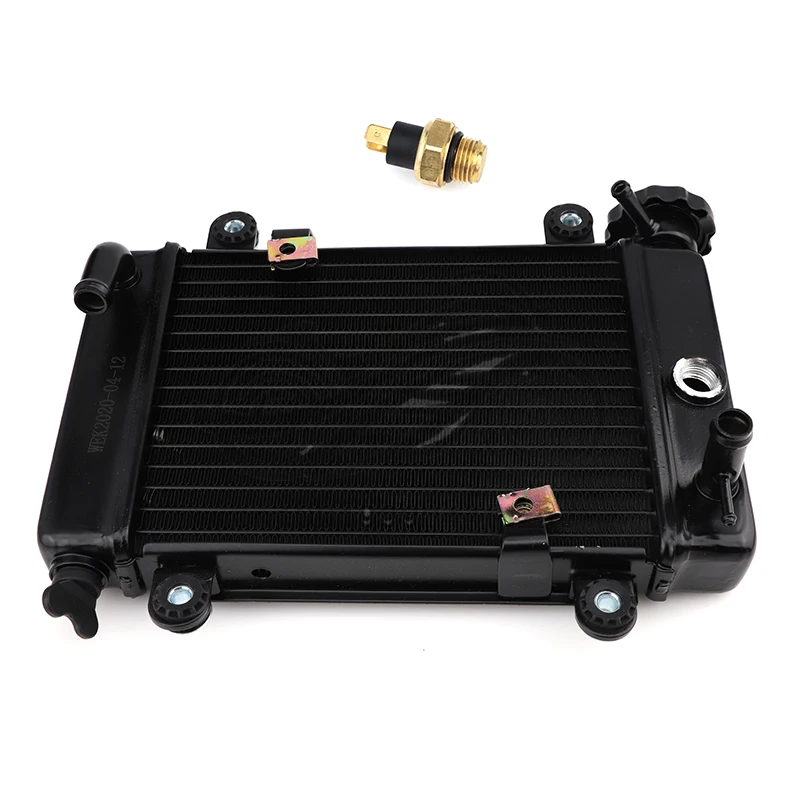 For 150cc 250cc PIT Quad Dirt Bike Dune Buggy Motorcycle 4 Wheel Zongshen ATV Water Cooling Engine Cooler Radiator Cooling + Fan