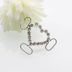 New 10 pieces of 25 * 33MM Heart-Shaped Ribbon Sliding Wedding Supplies, Gift Packaging, Hair Accessories, And Clothing Accessor