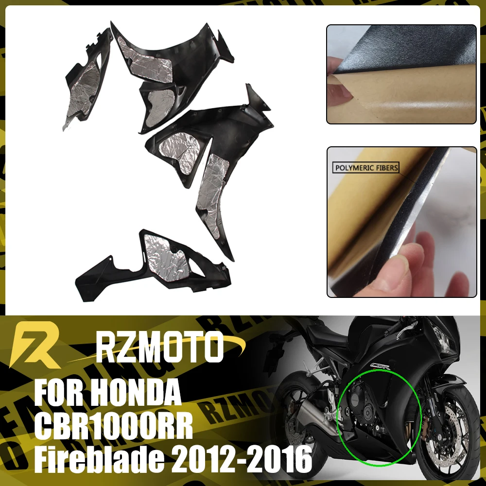 For Honda CBR1000RR Fireblade 2012-2016 Motorcycle Protective Heat-Insulating Film ABS Fairing Professional Heat Shield