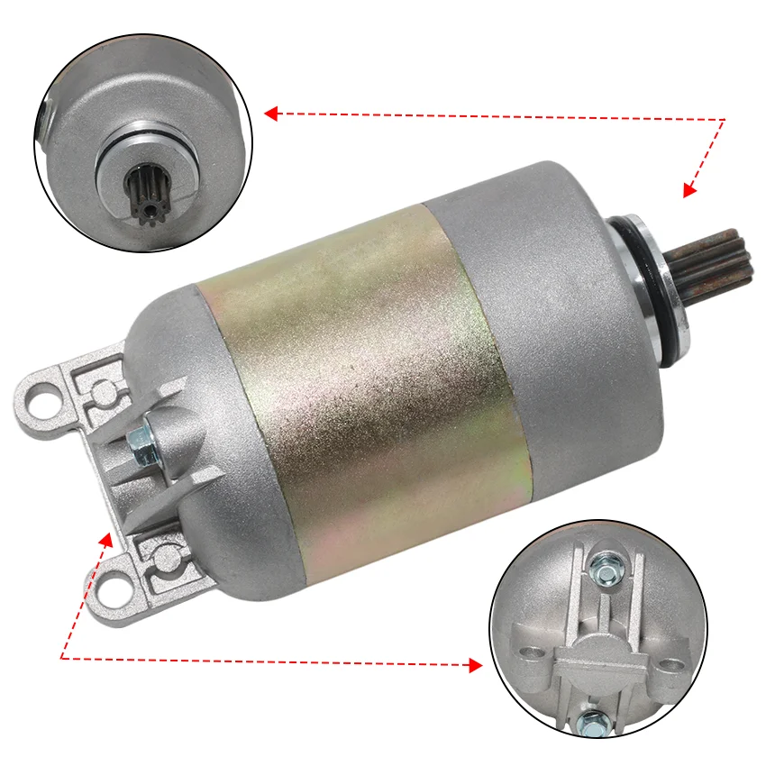 Electric Starter Motor Starting For Yamaha XN125 XN150 TEO'S YP125 Majesty YP125R YP125E HW125 Xenter 5DS-81800-00  52S-H1800-00