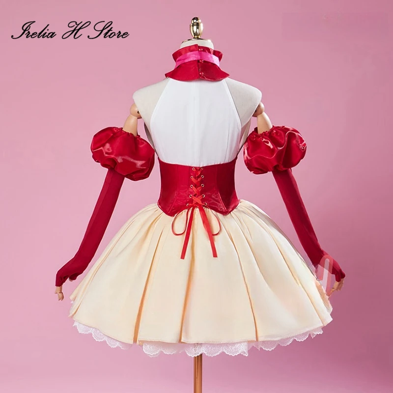 Irelia H Store Amine Acro Trip Berry Blossom Cosplay Costume Magical Girl Berry Blossom Lovely Dress Halloween Costumes