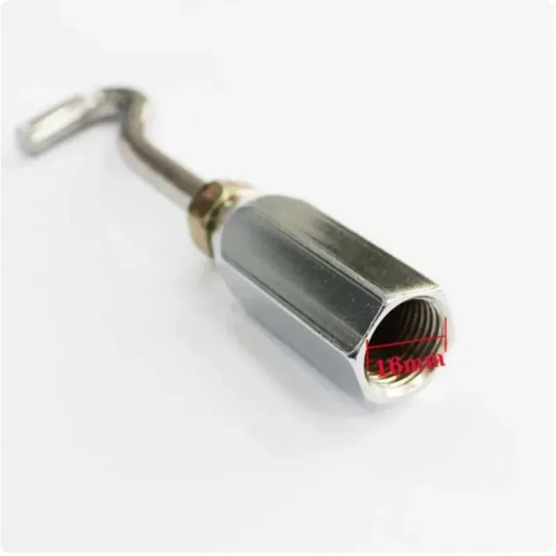 M16 Stainless Steel Dent Pulling Hook For Dent Puller Slide Hammer Car Body Repair Spotter Accessories Hand Tools