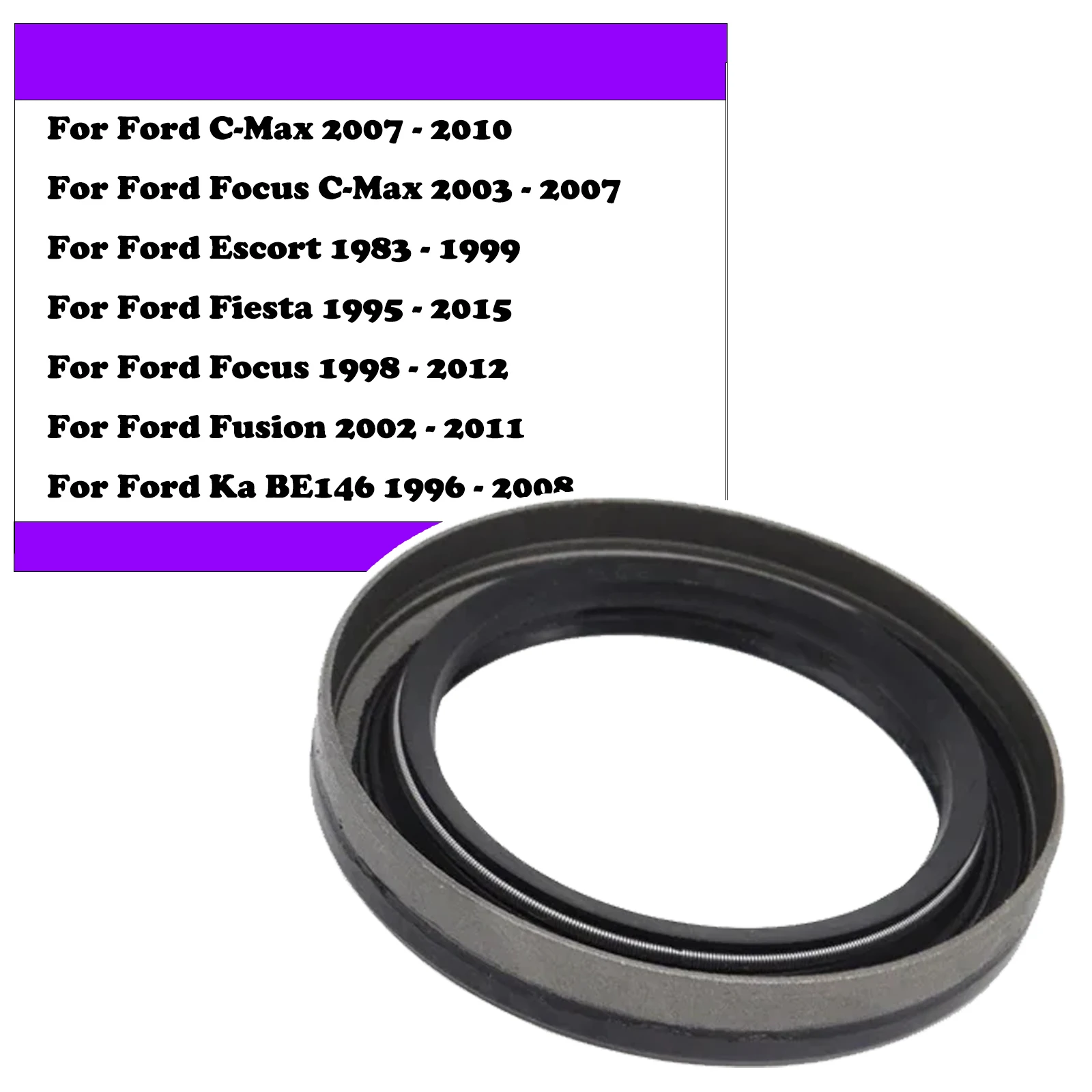 For Ford Mondeo 4 MK4 Car Drive Shaft Oil Seal Drivetrain Transmission Gearbox Axle Ring 1712552 1096669 2007 2009 2011 2014