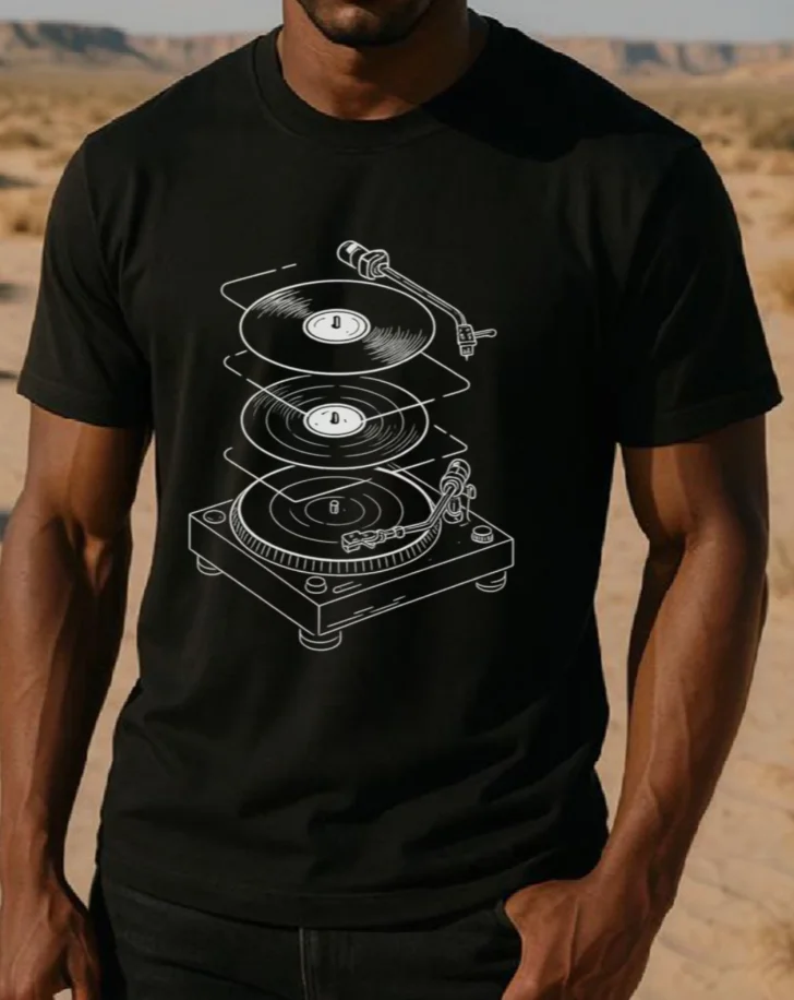 Breathe Life T-shirtThat Honors The Timeless Golden of Music Men'S Short-Sleeve Shirt with Minimalist Trend T-shirt for Couples
