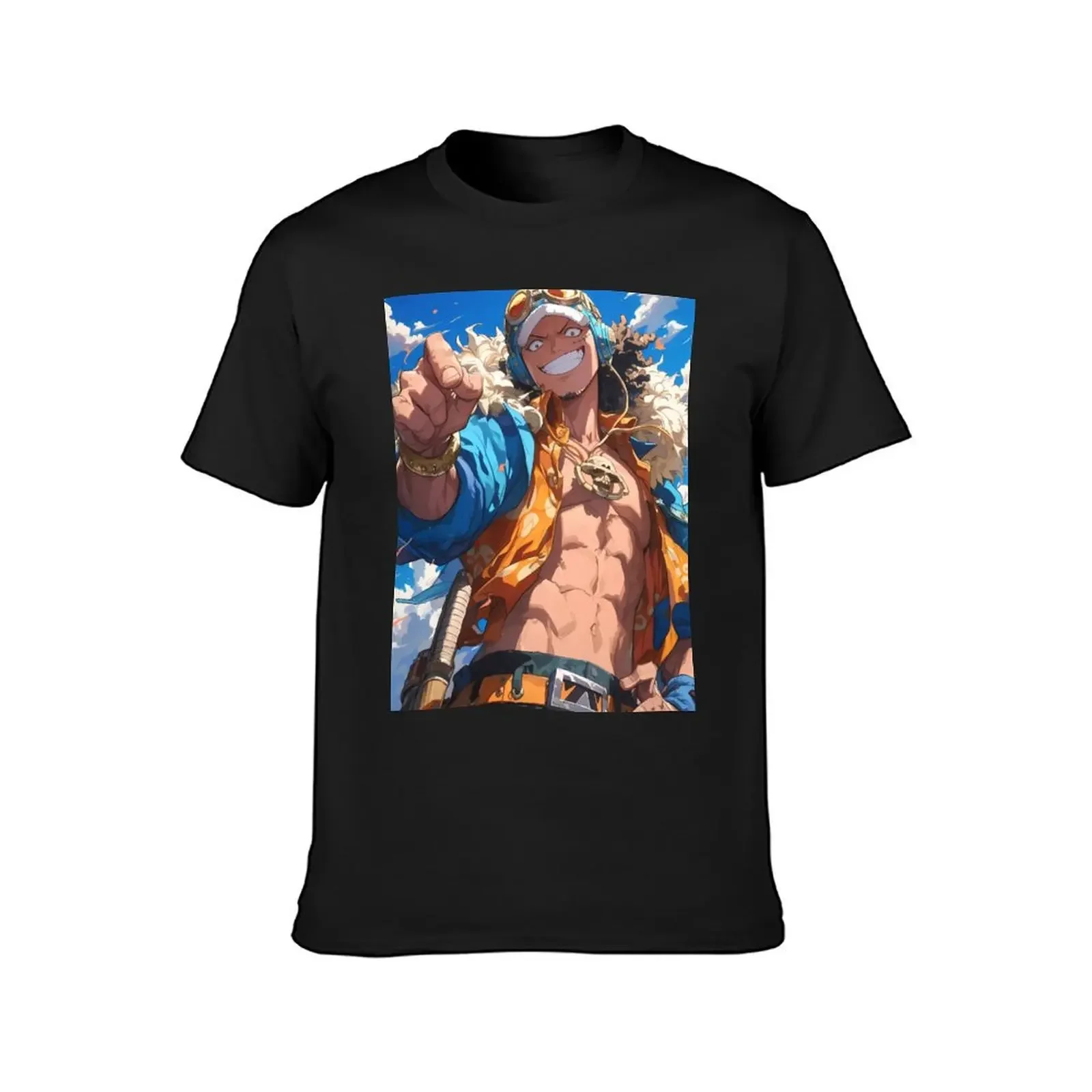 God Usopp: The Legend Behind the Slingshot T-Shirt valentines clothes funny shirt cotton cute tops mens tall t shirts