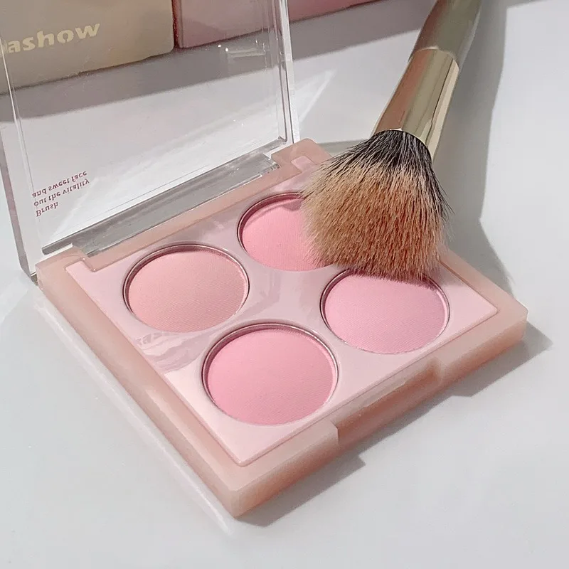 Paleta de rubor mate, colorete Mineral resistente al agua, polvo de maquillaje duradero, tinte Natural para mejillas, cosmético facial