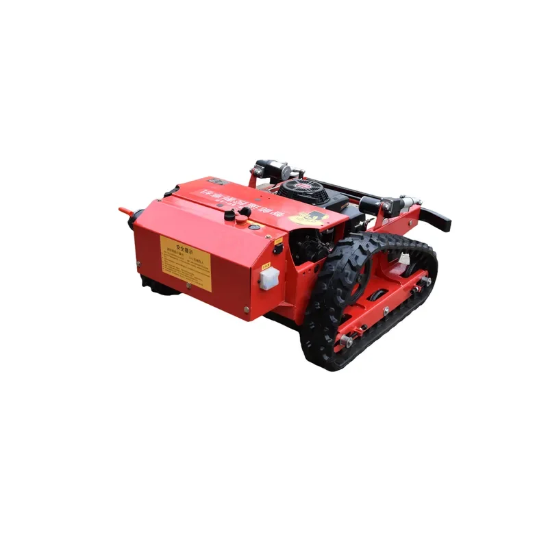 2026Hot Industrial Cordless Remote Control Lawnmower 4-Stroke 224cc Engine Mulch 600W Brushless Motor Grass Trimmer