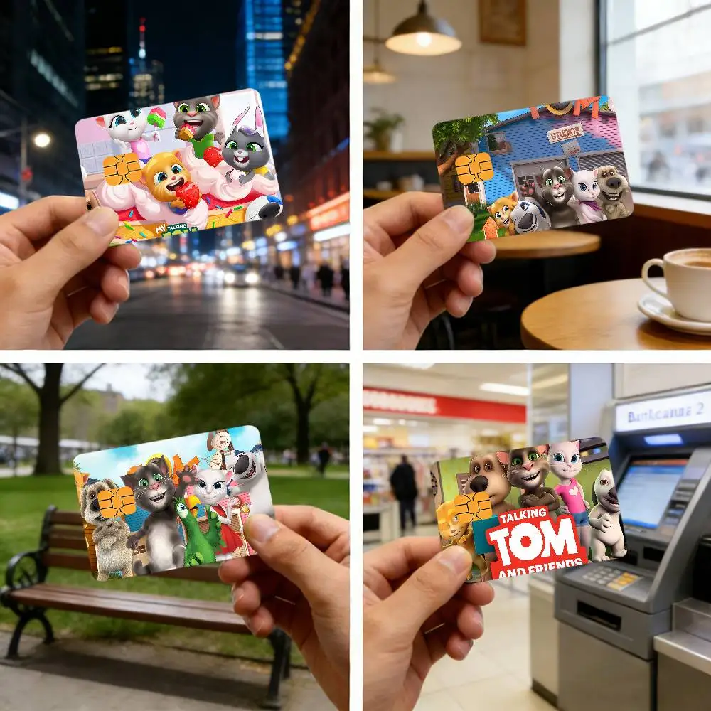 T-Talking F-Friends Credit Card Sticker T-Tom Bank Cards Public Transport Cards Waterproof And Scratch-Resistant Protective Film
