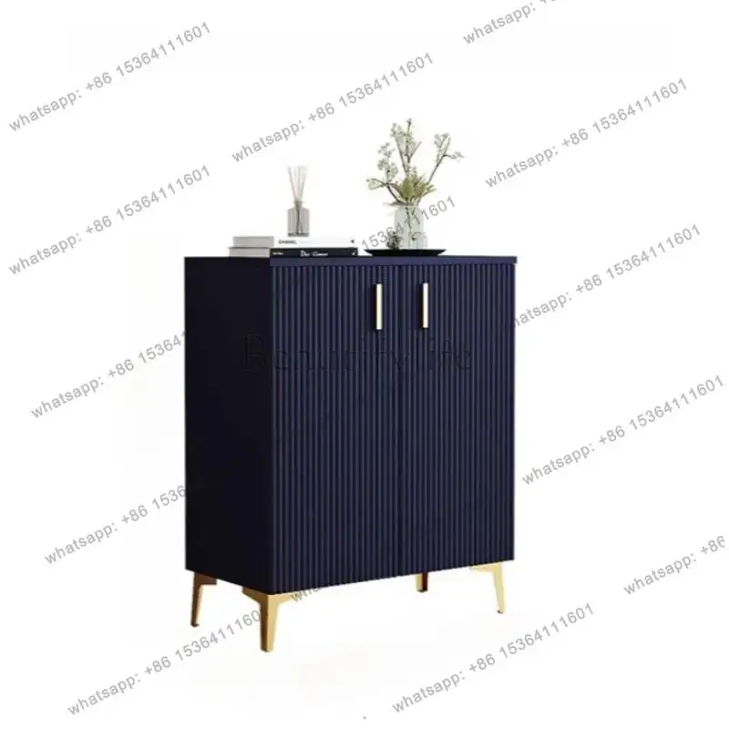 

Design Dustproof Closed Shoe Cabinet Italian Style Luxury Narrow Living Room Shoe Cabinet Slim Szafka Na Buty Furniture Home