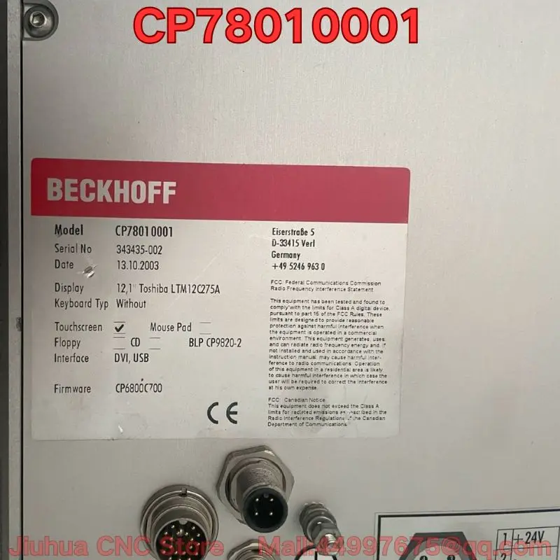 Second-hand CP78010001 Touch screen function test is normal Latest prices for August 2026