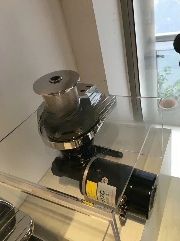 مع كابستان للقوارب من 32 قدم إلى 45 قدم C1012C 12 فولت 1000 واط/600 واط/900 واط الثقيلة عالية السرعة مرساة للقوارب البحرية ونش مكبرة #3