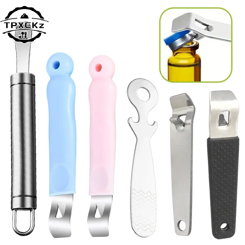 Stainless Steel Oral Liquid Vial Opener Nurse Doctor Medical Tool Portable Ampule Bottle Opener Can Opener Kitchen Accessories