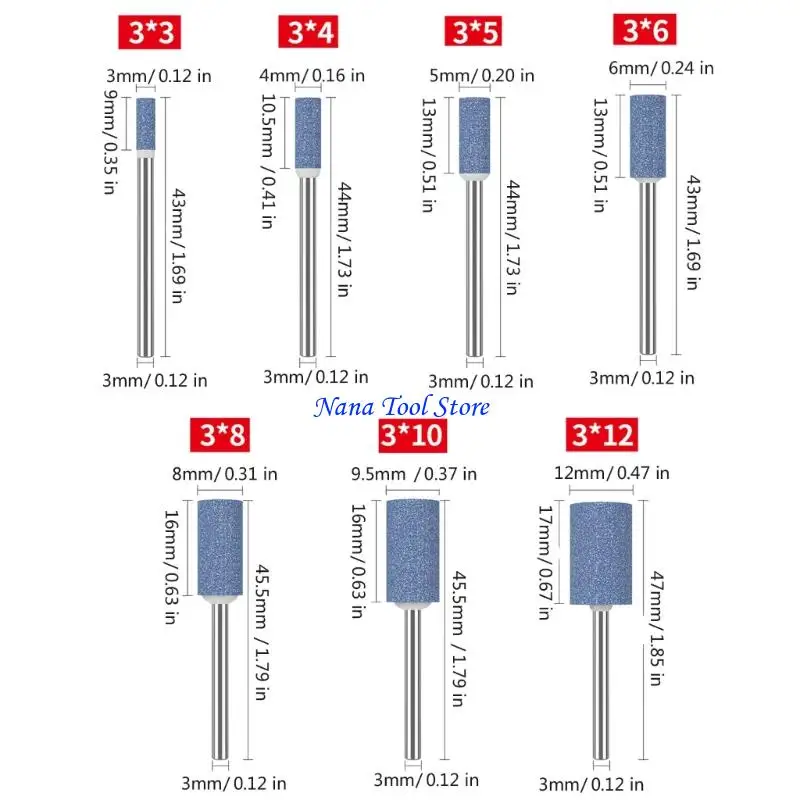 31GJ Long Lasting High Efficiency Abrasive Rotary Bit Polishing Head Suitable For Smooth Polishing Metal Grinding & Surfaces