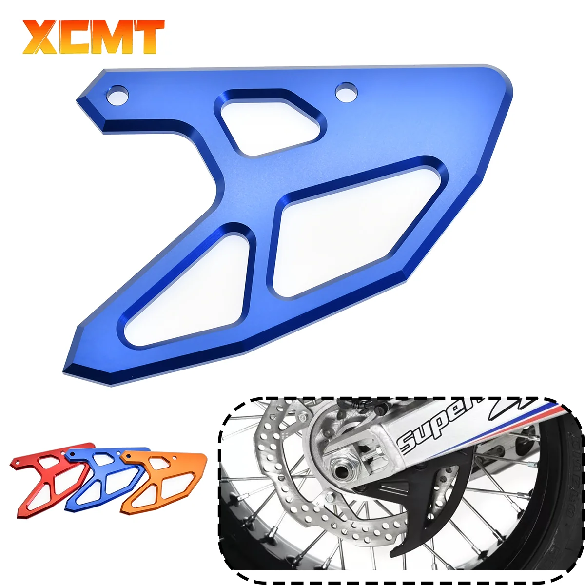 

Motorcycle CNC Rear Brake Disc Guard For Honda CR125R CR250R CRF250X CRF450X CRF250RX CRF450RX CRF250R CRF450R CRF450L 2002-2020