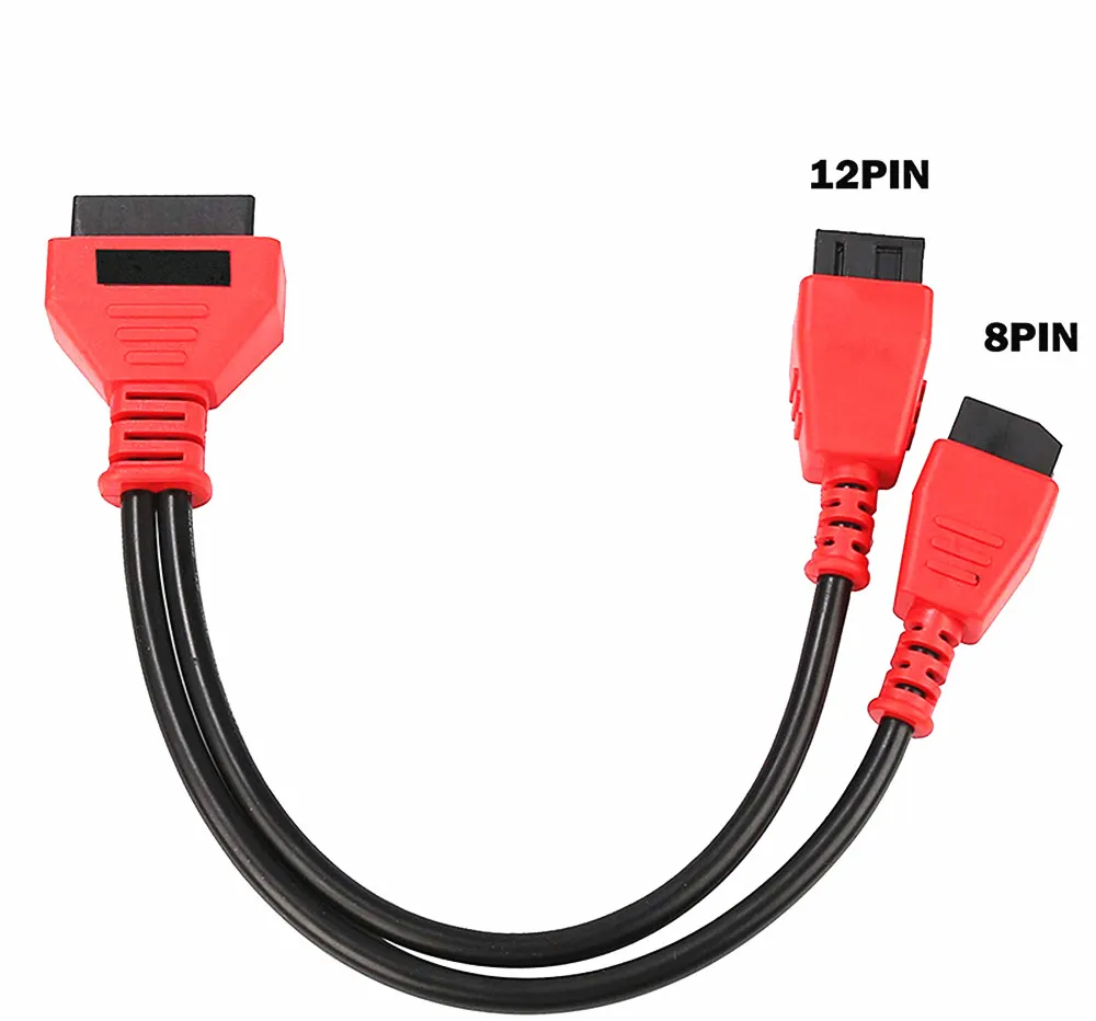 Para Cable Chrysler 12 + 8 conector funciona para LAUNCH X431 para OBDSTAR para Autel Maxisys para Chrysler 12 8 Cable adaptador mejor