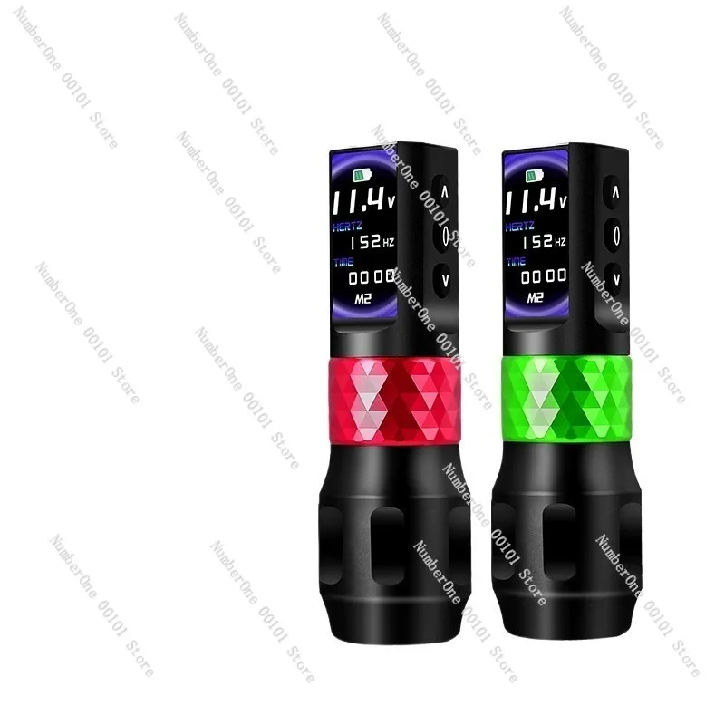 

Professional Wireless Tattoo Pen Machine F6 Rechargeable Power Supply Motor Rotary Tattoo Gun Integrated Needle Cartridge