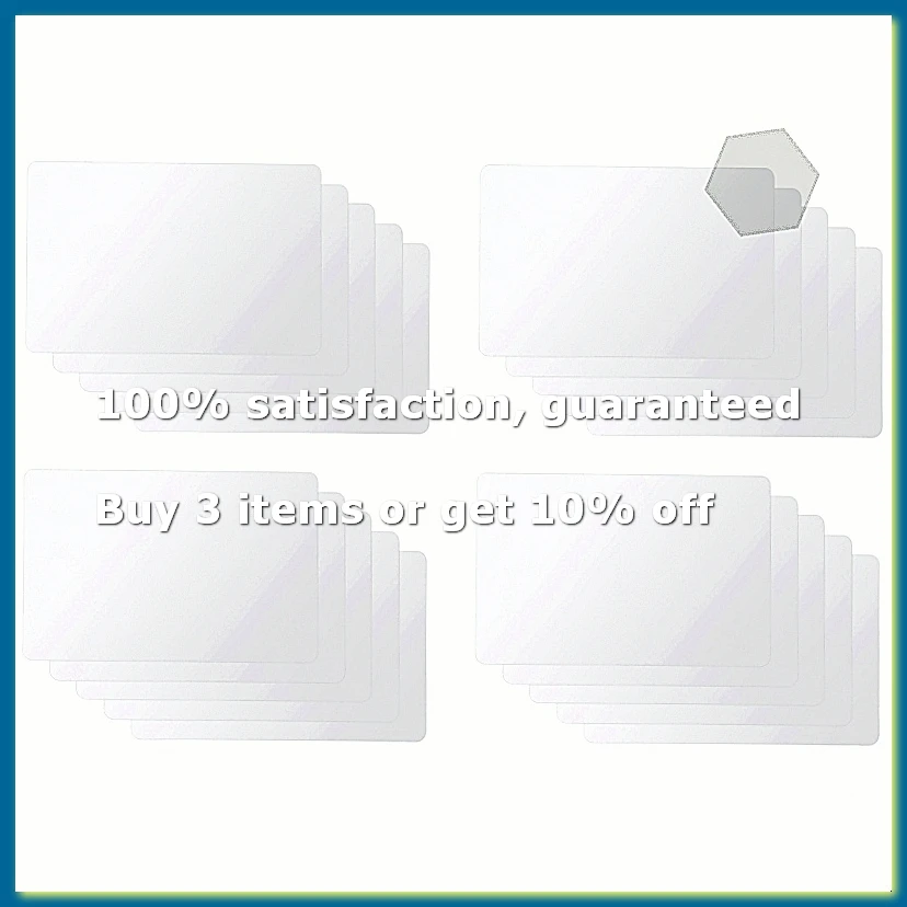 20Pcs NFC Cards White Blank for PVC Tags Waterpoof 504Bytes Chip Sticker