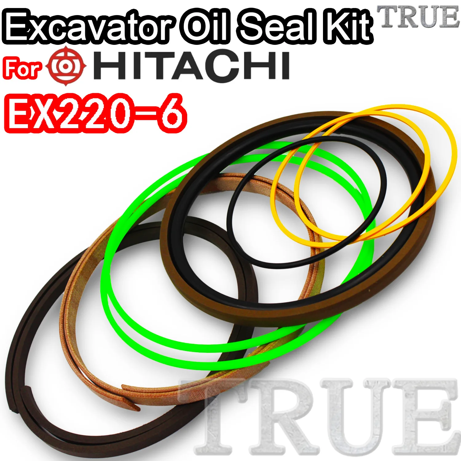 

For EX220-6 Hitachi Oil Seal Excavator Repair Kit EX220 6 ARM Bucket Hydraulic Pump Digger Clamshell Shovel Adjust Swing Gear