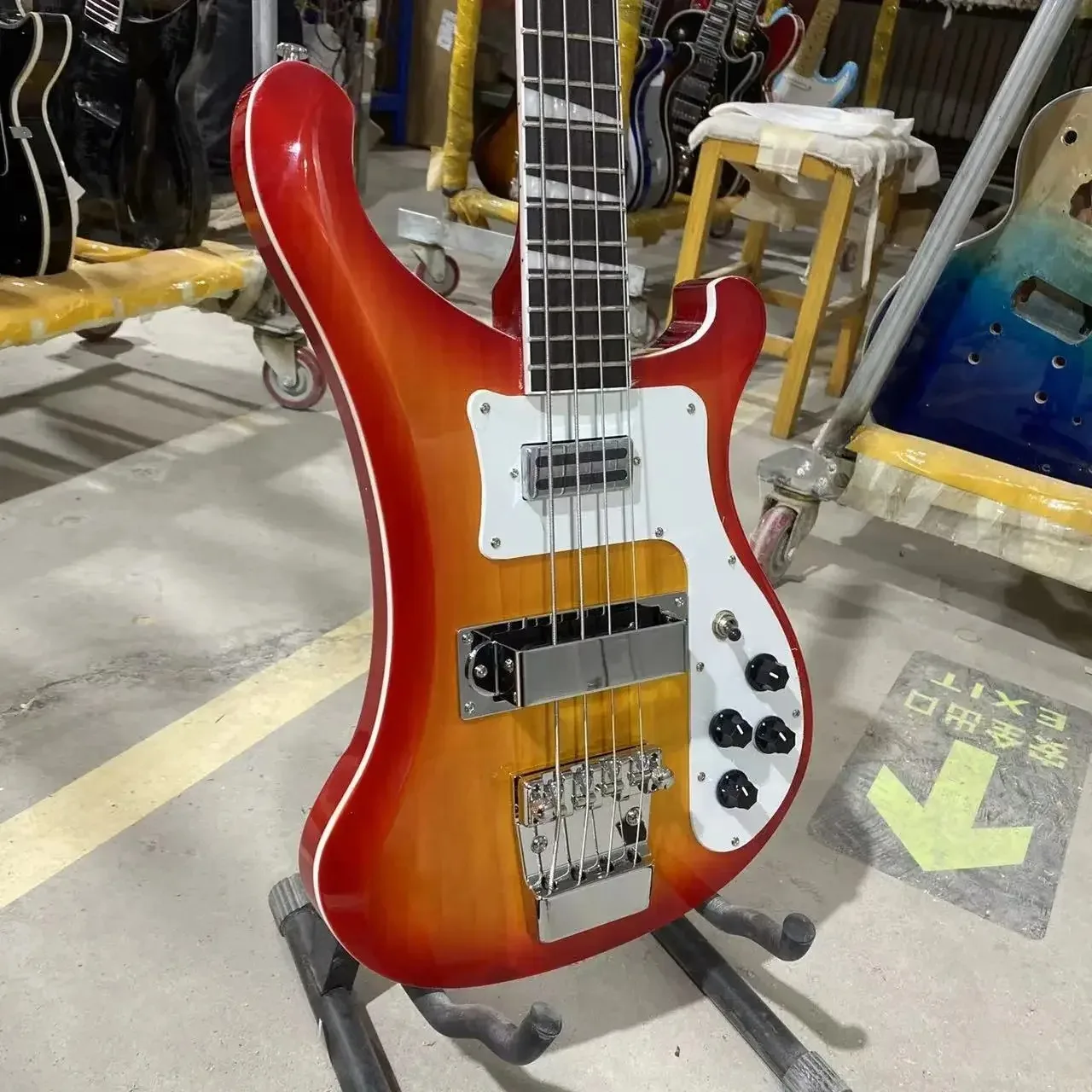 Good Workmanship and Timbre Rickenbacker 4003 Bass Electric Guitar Rosewood Fingerboard Basswood Body Free Transportation